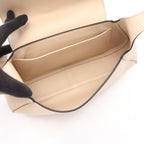 Prada Shoulder Bag Small Beige Leather — view 3