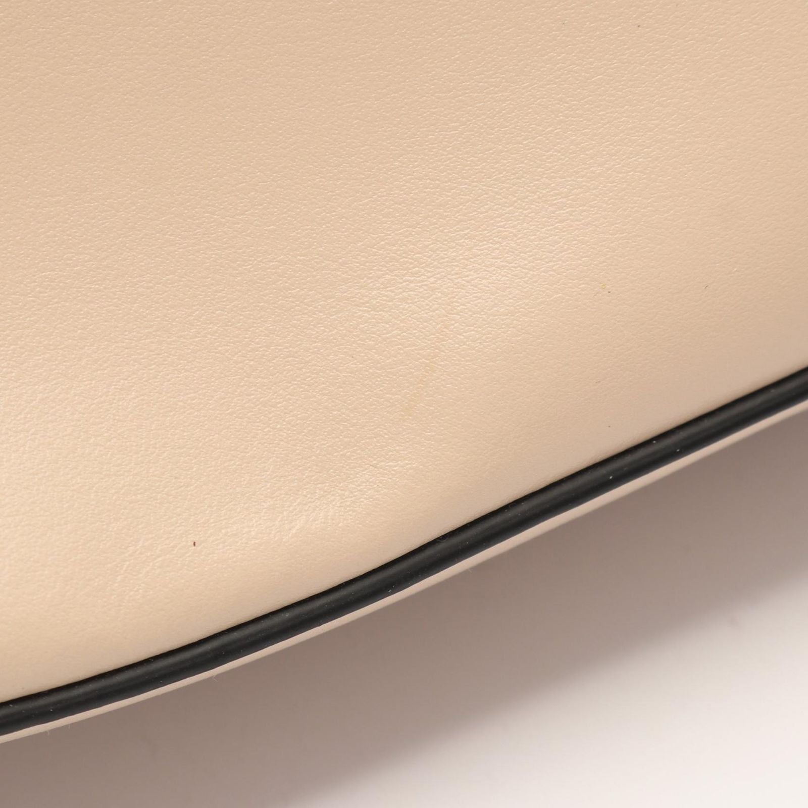 Prada Shoulder Bag Small Beige Leather — view 5