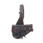 Dior Waist Bag Peter Doig Brown Navy Red Canvas Leather