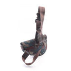 Dior Waist Bag Peter Doig Brown Navy Red Canvas Leather — view 2