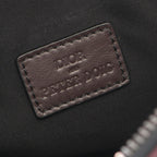 Dior Waist Bag Peter Doig Brown Navy Red Canvas Leather — view 4