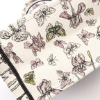 Dior Tote Bag Book White Black Multi Canvas Butterfly & Iris — view 6