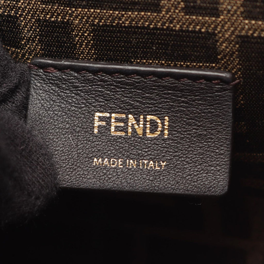 Fendi Shoulder Bag First Small Black Leather — view 4