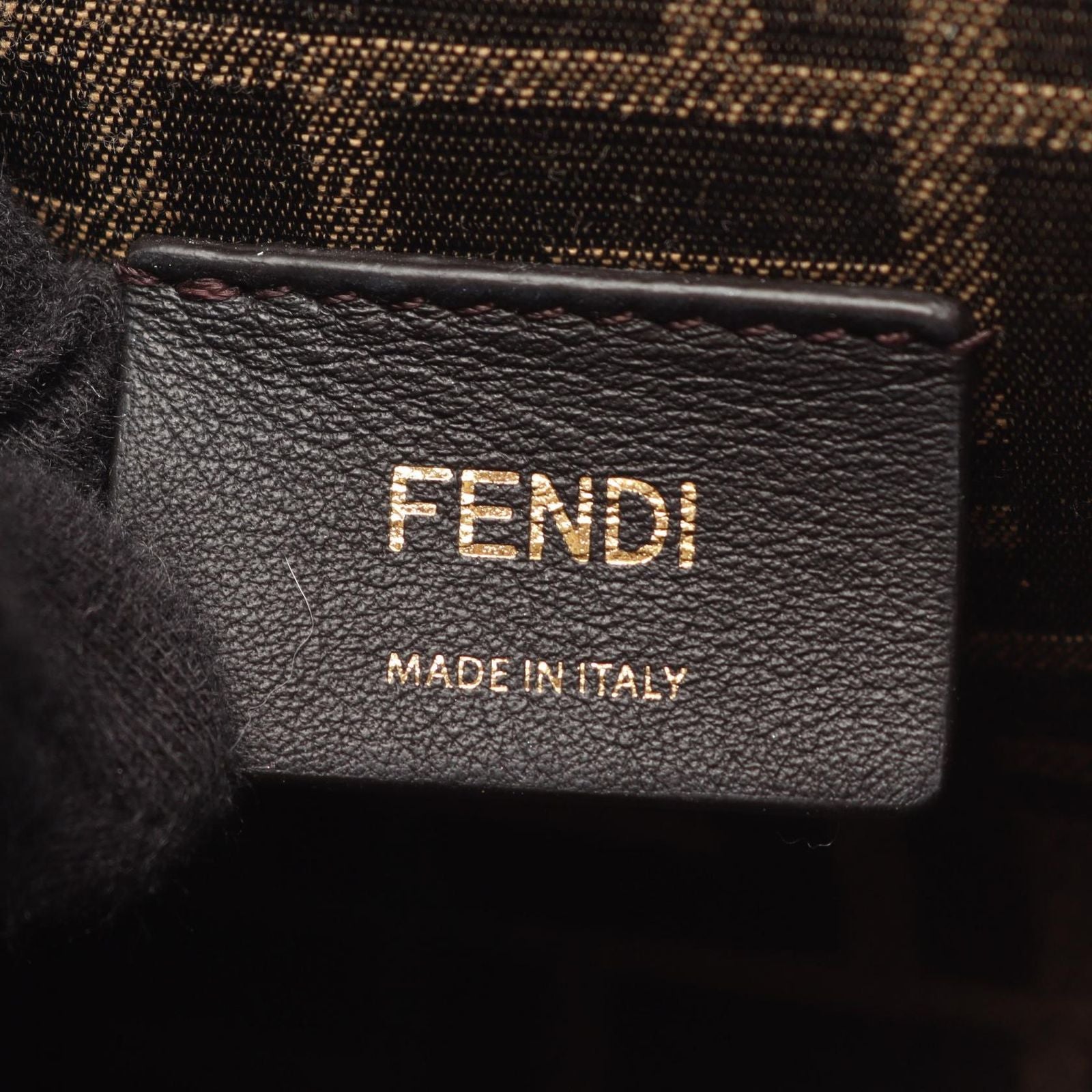 Fendi Shoulder Bag First Small Black Leather — view 4