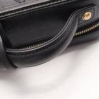 Chanel Shoulder Bag CC Figry Small Vanity 2-Way Black Caviar Leather CC Quilted — view 8