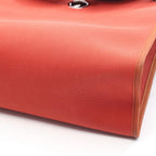 Hermes Herbag Zip PM 2-Way Rouge Ducese Ash Canvas Leather Zip PM Handbag — view 8