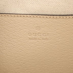 Gucci Shoulder Bag Ophidia GG Supreme Ivory Beige Green Canvas Leather — view 4