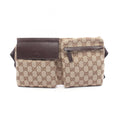 Gucci Waist Bag GG Canvas Brown Beige