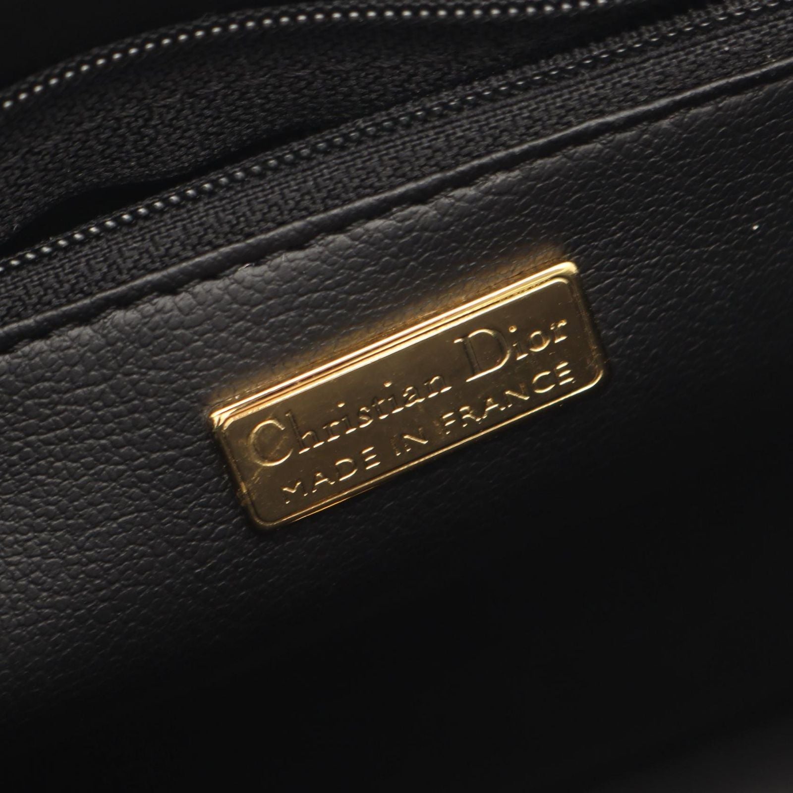 Dior Shoulder Bag CD Logo Green Leather CD — view 4