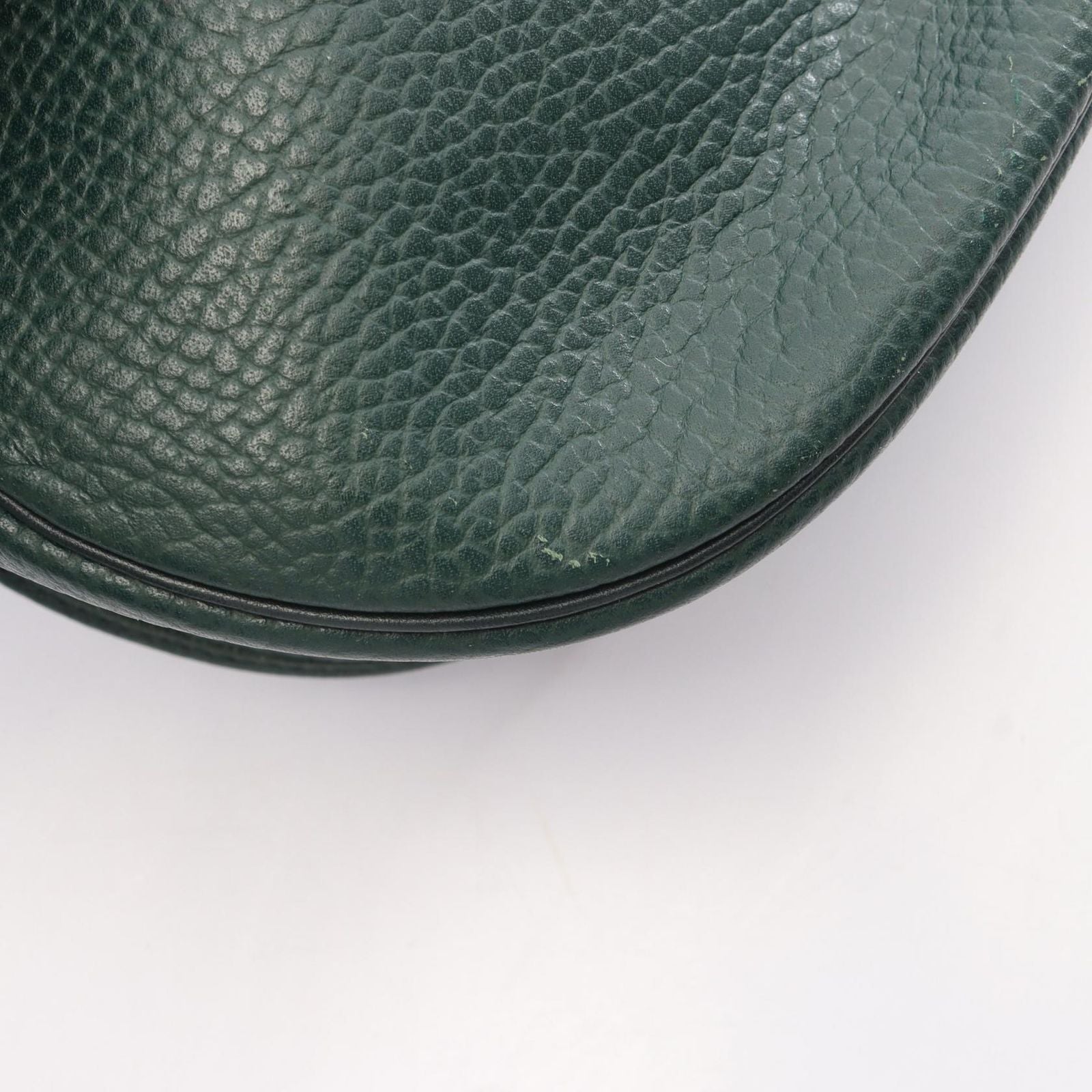Dior Shoulder Bag CD Logo Green Leather CD — view 7