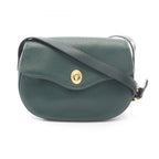 Dior Shoulder Bag CD Logo Green Leather CD