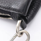 Prada Shoulder Bag Tri Black Leather Triangle Logo — view 6