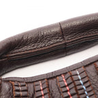 Bottega Veneta Handbag Brown Multi Leather Mini Hobo — view 5