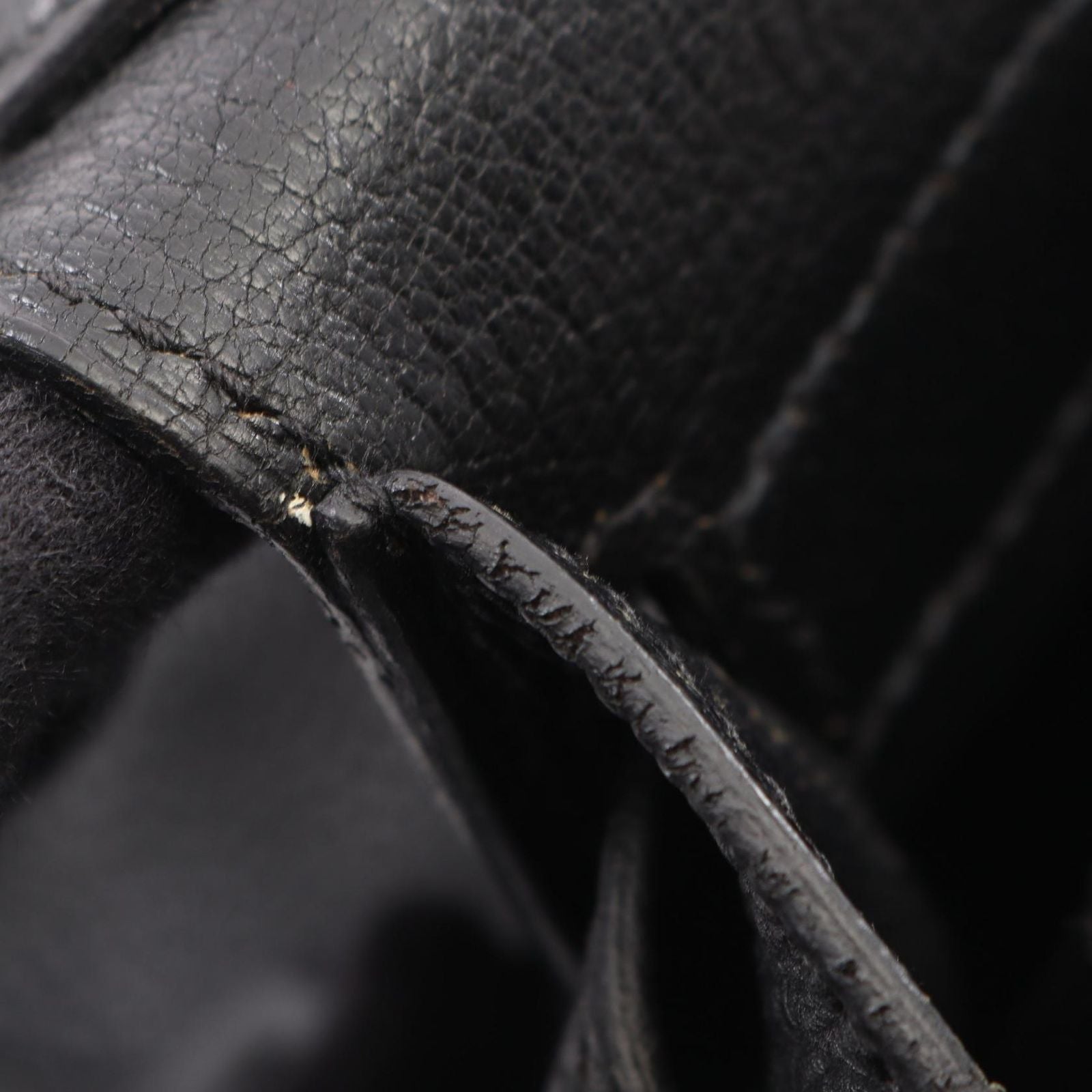 Hermes Shoulder Bag Gipsiere 34 Black Leather — view 6