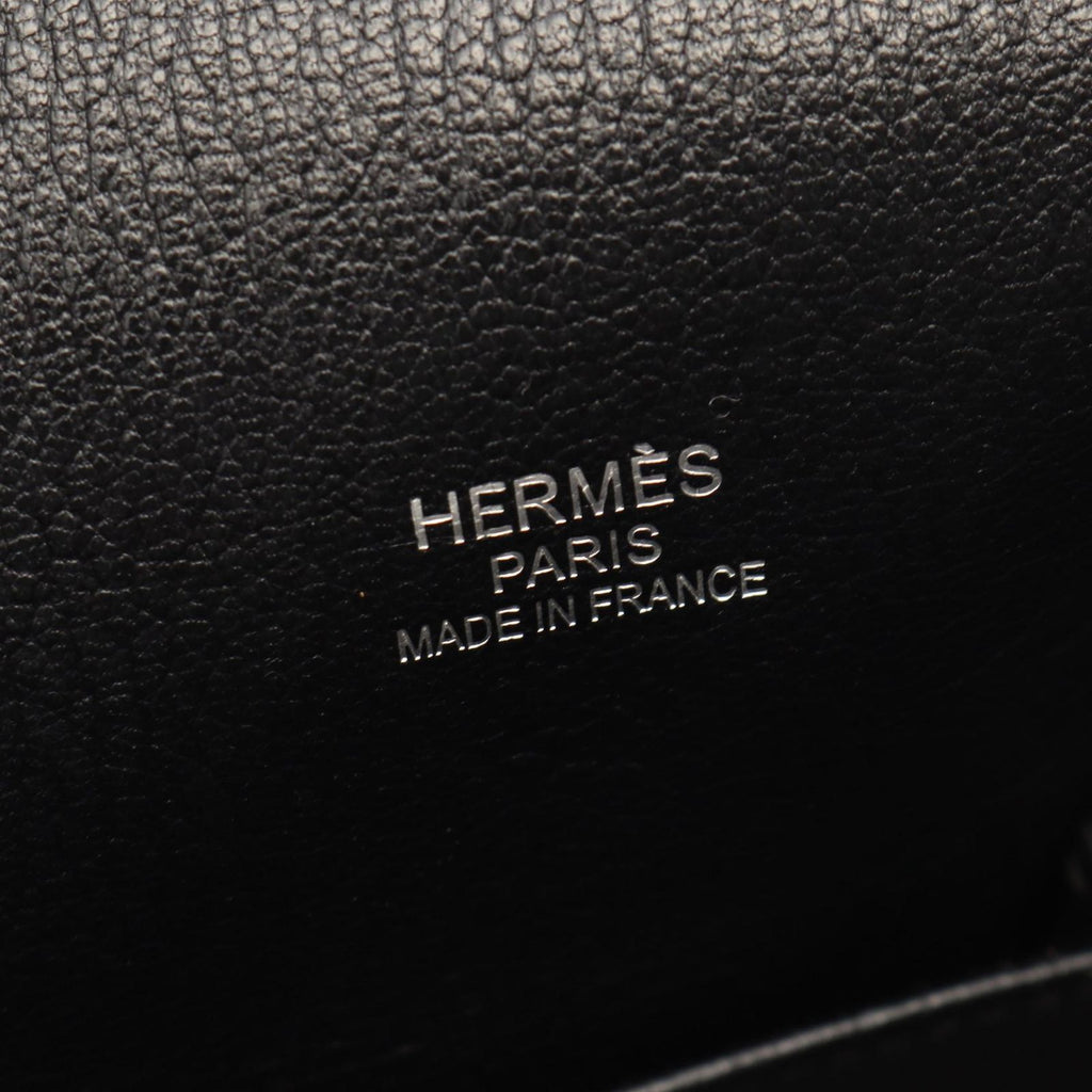 Hermes Shoulder Bag Gipsiere 34 Black Leather — view 4