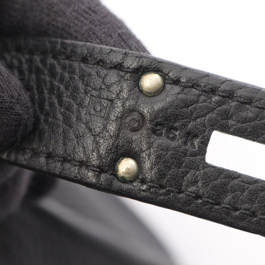 Hermes Shoulder Bag Gipsiere 34 Black Leather — view 5