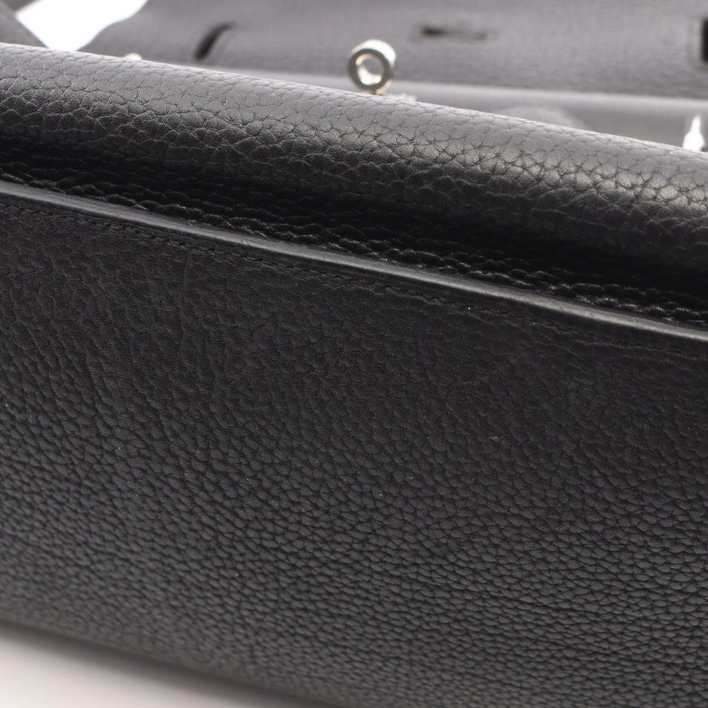 Hermes Shoulder Bag Gipsiere 34 Black Leather — view 7