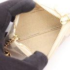 Louis Vuitton Coin Purse Pochette Cles Damier Azur Key Ring Included — view 3