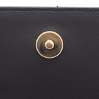 Chanel Shoulder Bag CC Logo Full Flap Black Lambskin CC Small Chain — view 6