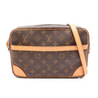 Louis Vuitton Shoulder Bag Trocadero 27 Monogram Canvas Leather