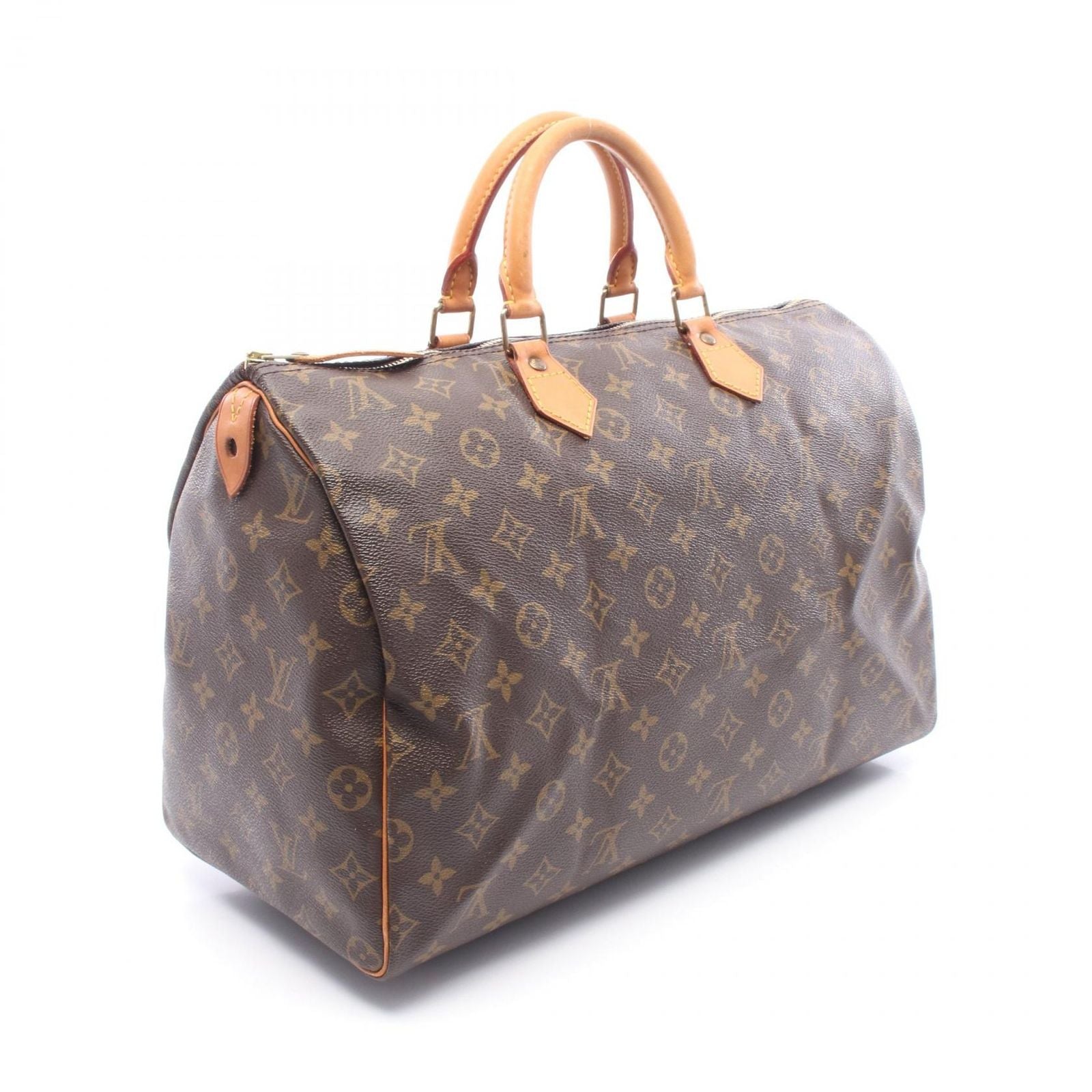 Louis Vuitton Speedy 40 Monogram Canvas Leather Handbag — view 2
