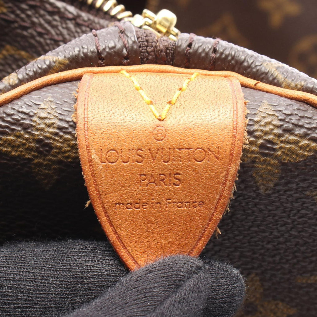 Louis Vuitton Speedy 40 Monogram Canvas Leather Handbag — view 4