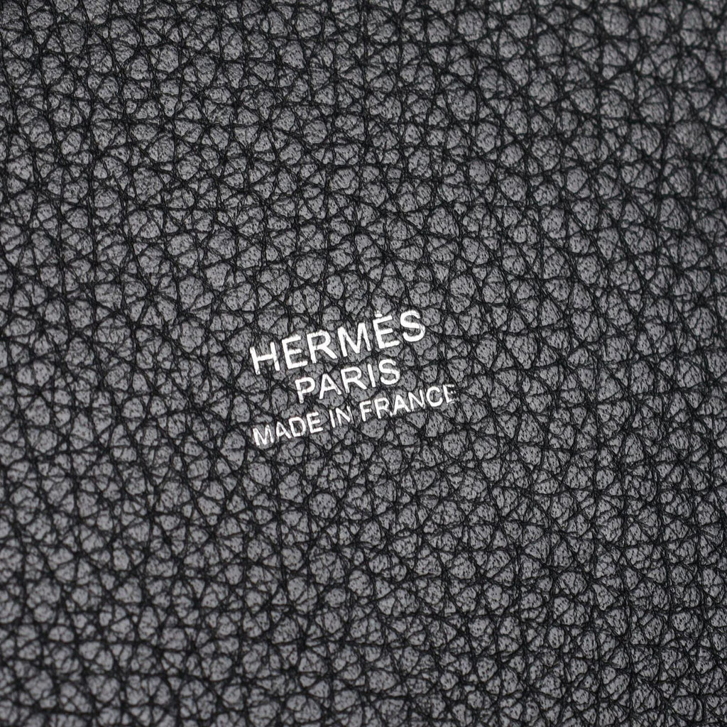 Hermes Picotin Lock MM Black Handbag — view 4