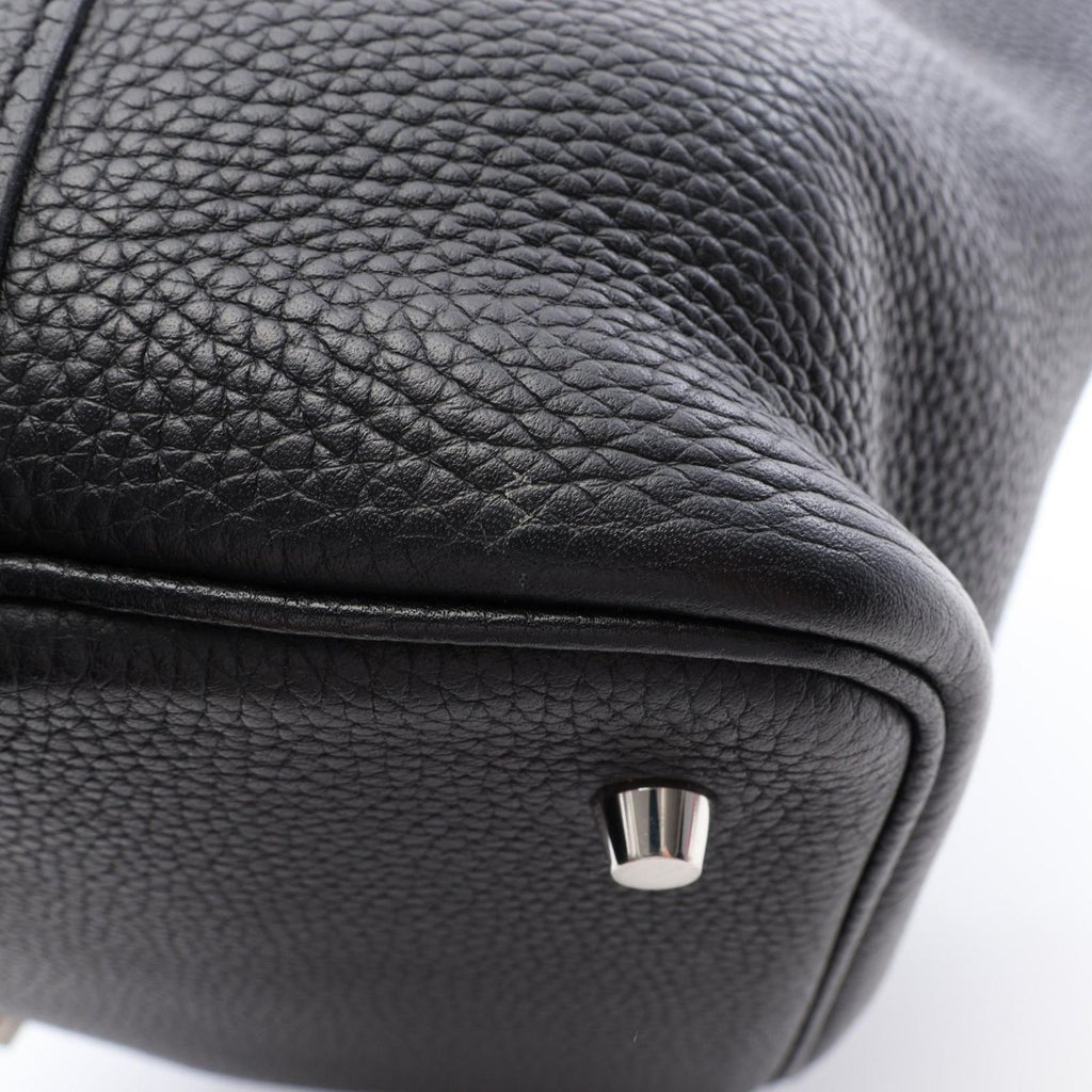 Hermes Picotin Lock MM Black Handbag — view 6