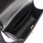 Chanel Shoulder Bag Boy Small Black Caviar Leather Chain — view 3