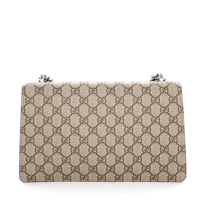 Gucci Shoulder Bag Dionysus Khnrn Beige GG Supreme Canvas Silver — view 2