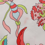 Hermes Scarf Carre Geant 140 Silk Twill Fantaisies Indiennes Orange — view 8