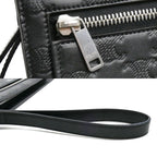 Celine Triomphe Clutch Black Vintage — view 6