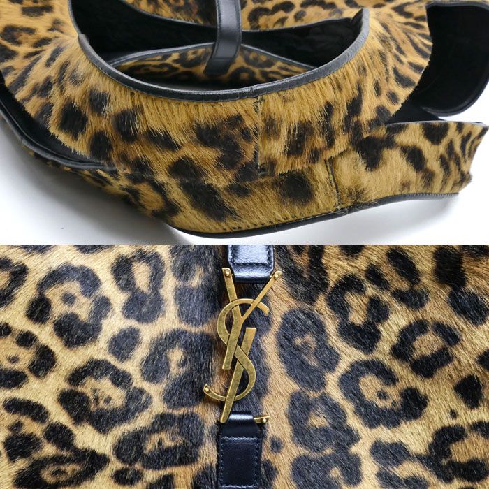 Saint Laurent Tote Bag Leopard Vintage — view 7