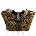 Saint Laurent Tote Bag Leopard Vintage