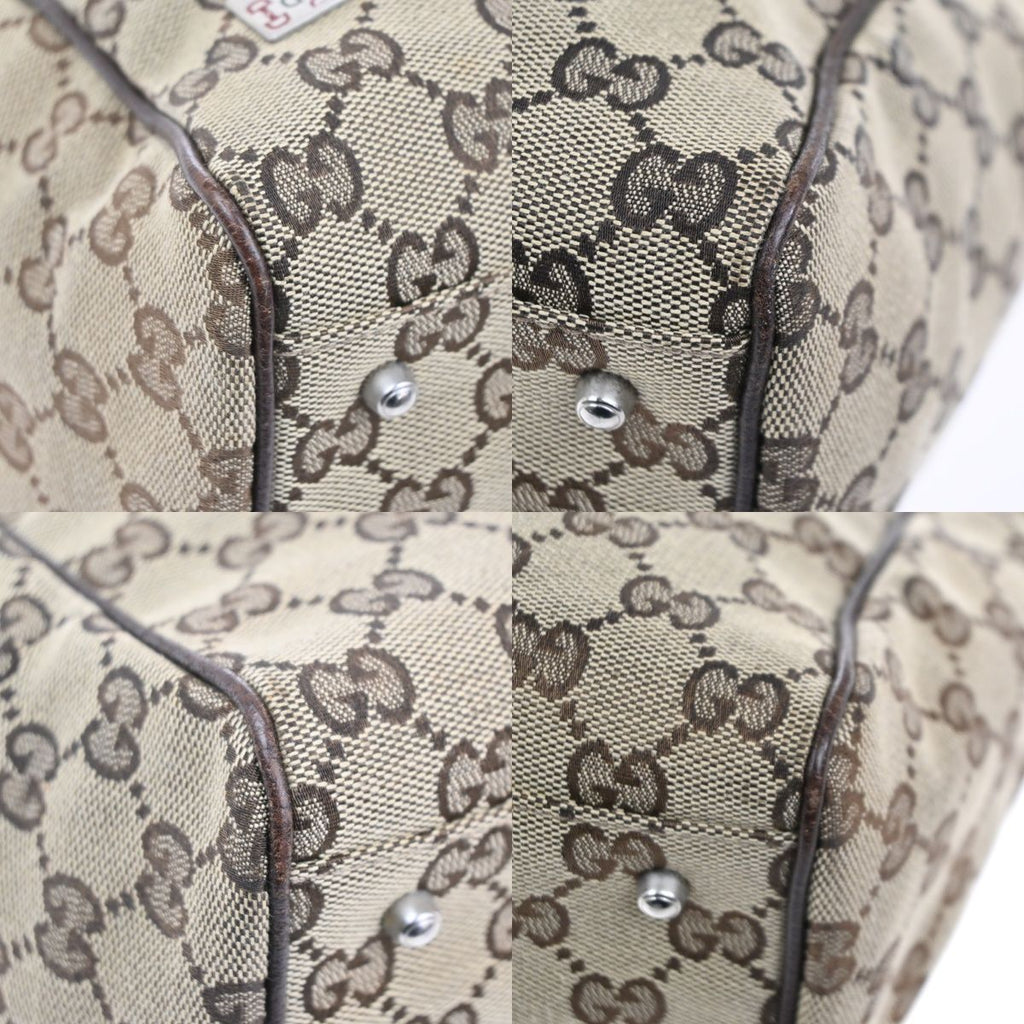 Gucci Sherry Hand Tote Bag GG Canvas Leather — view 7