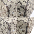 Gucci Sherry Hand Tote Bag GG Canvas Leather — view 7