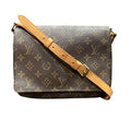 Louis Vuitton Musette Tango Monogram Shoulder Bag Canvas