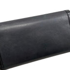 Chanel Bifold Wallet Patent CC Logo Leather Black Silver — view 7