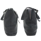 Loewe Ten Loop Zip Tote Bag Black Silver Supplement Grain Calf Leather — view 4