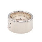 Hermes Ring Eclipse Ribbon GM 925 Sterling Silver 50 — view 5