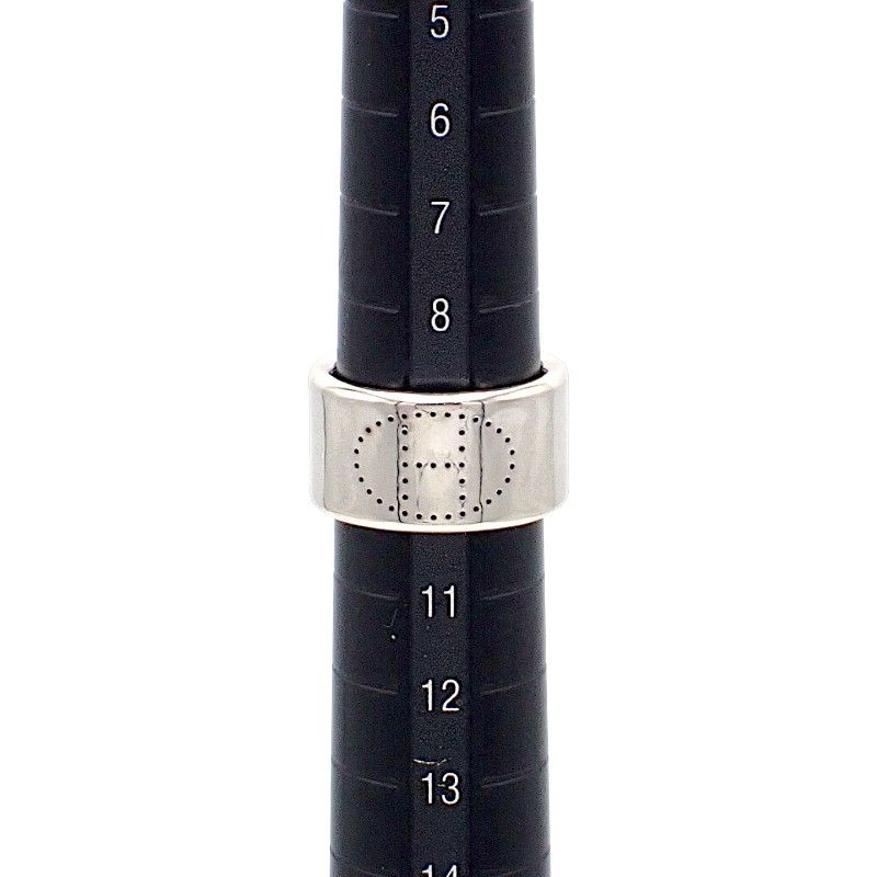 Hermes Ring Eclipse Ribbon GM 925 Sterling Silver 50 — view 8