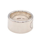 Hermes Ring Eclipse Ribbon GM 925 Sterling Silver 50 — view 3