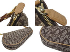 Dior Trotter Saddle Bag Pouch Brown — view 7