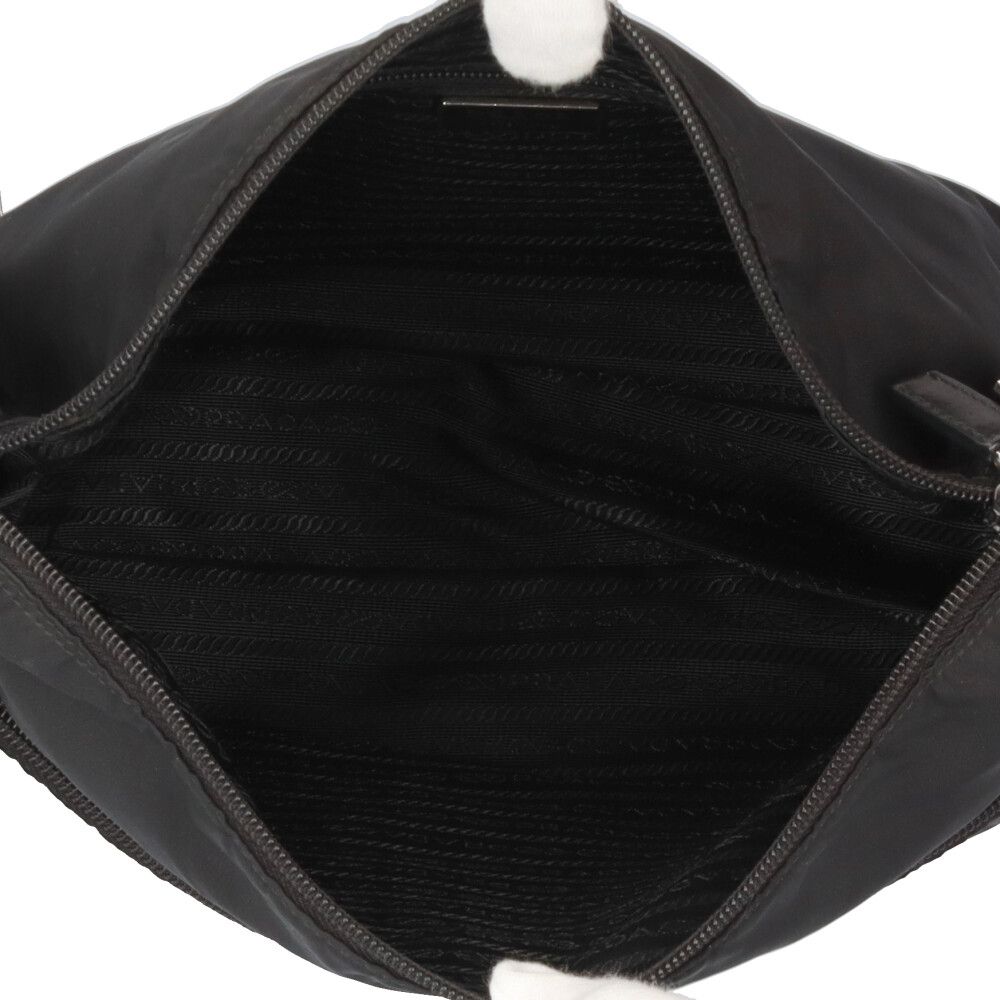 Prada Shoulder Bag Nylon Black Ancient — view 6