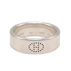 Hermes Eclipse Ribbon Actual Ring 925 Sterling Silver Stamp 64 — view 2