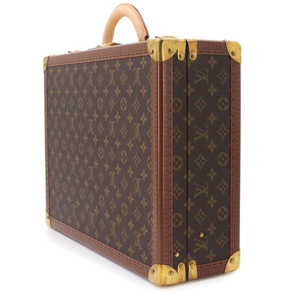 Louis Vuitton Monogram Coteville 45 Trunk Case Business Bag Brown — view 4