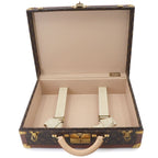 Louis Vuitton Monogram Coteville 45 Trunk Case Business Bag Brown — view 7
