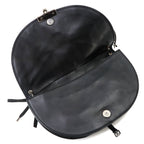 Dior a Dos Shoulder Bag Leather Black Corset Admit — view 6