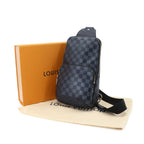 Louis Vuitton Damier Infini Avenue Sling Bag Navy — view 2