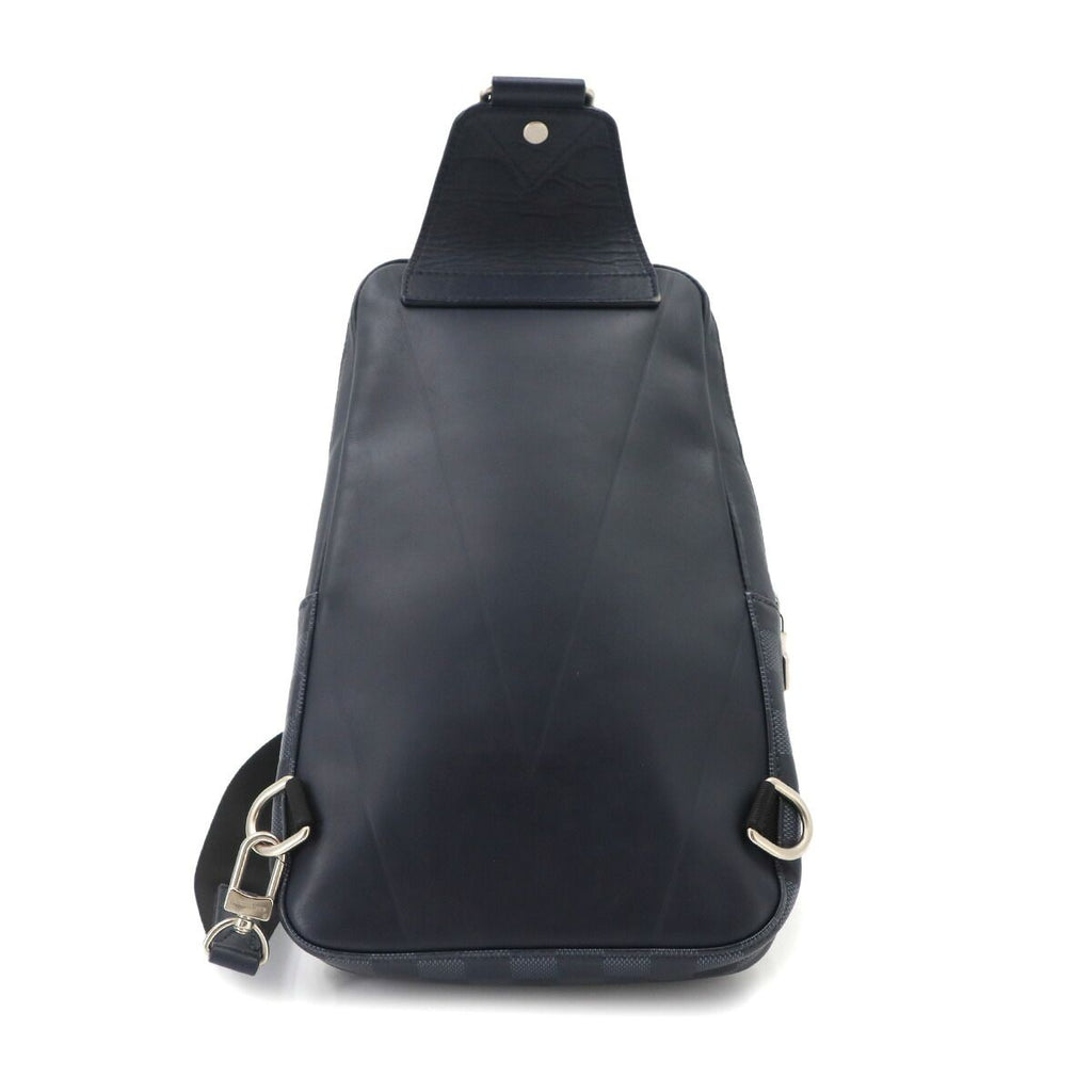 Louis Vuitton Damier Infini Avenue Sling Bag Navy — view 3